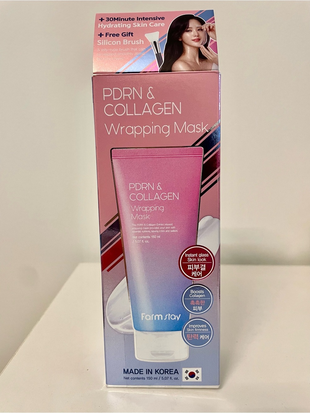 BNIB FARMSTAY K-Beauty PDRN & Collagen Wrapping Mask